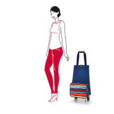 Carrito de compras plegable Foldabletrolley - artist stripes