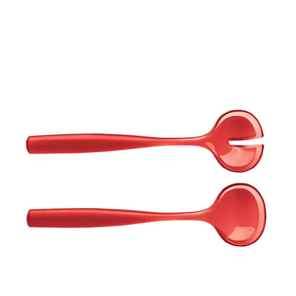 Set 2 Cucharas Para Servir Grace Rojo