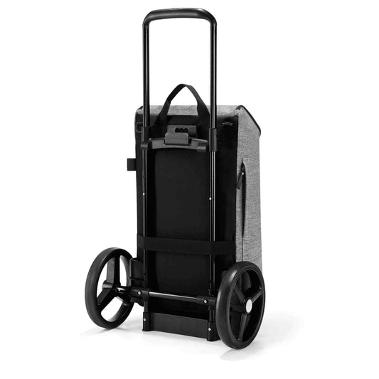 Carro de compras con arrastre Citycruiser - twist silver