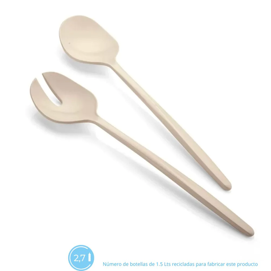 Set 2 Cucharas Arena - Colección Tierra