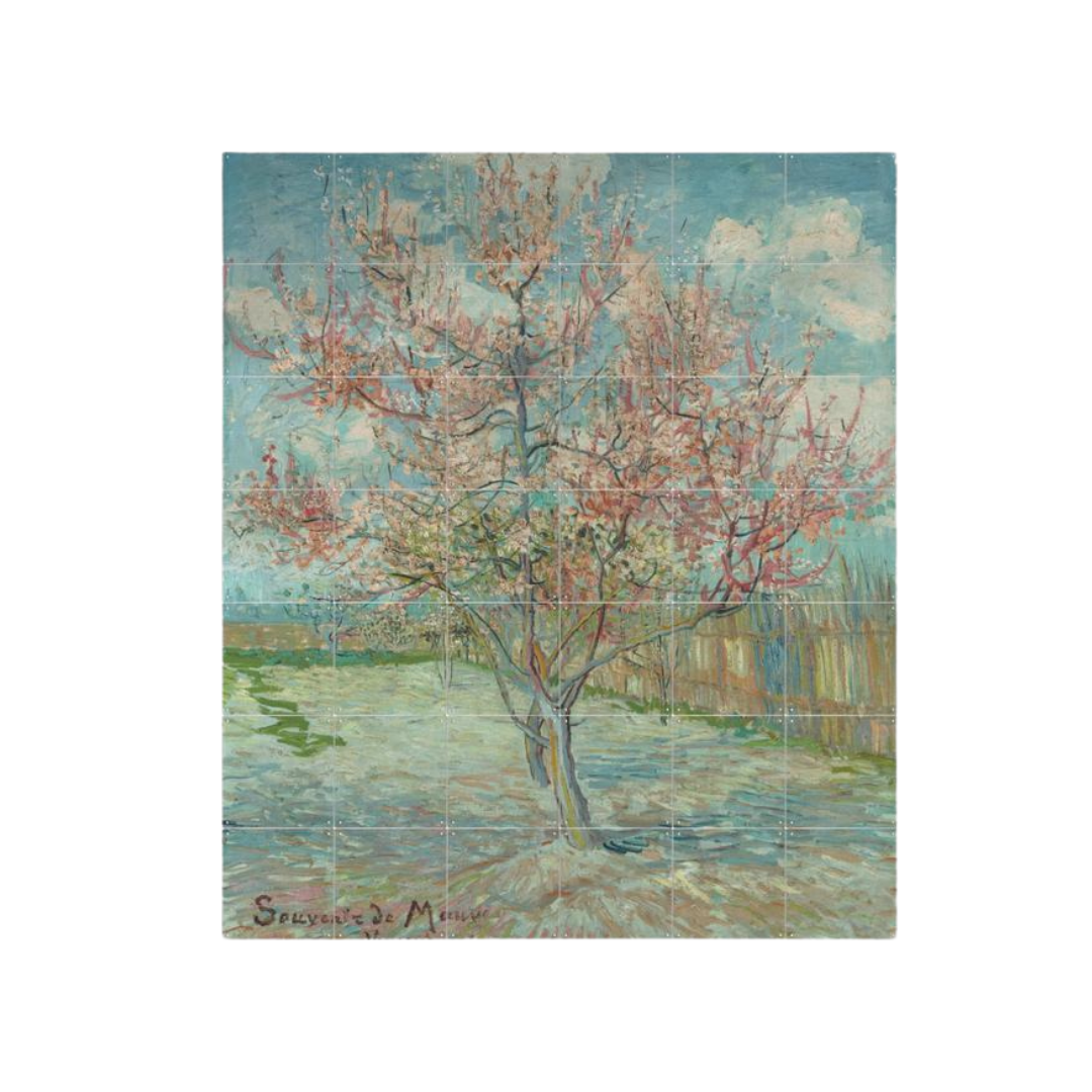 Cuadro Decorativo - Pink Peach Tree 120x160