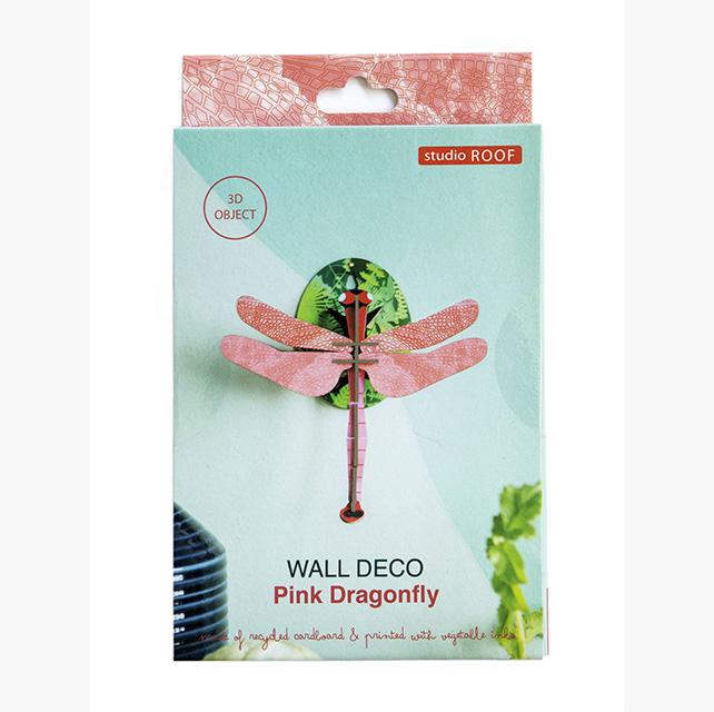 Pequeño Insecto - Pink Dragonfly