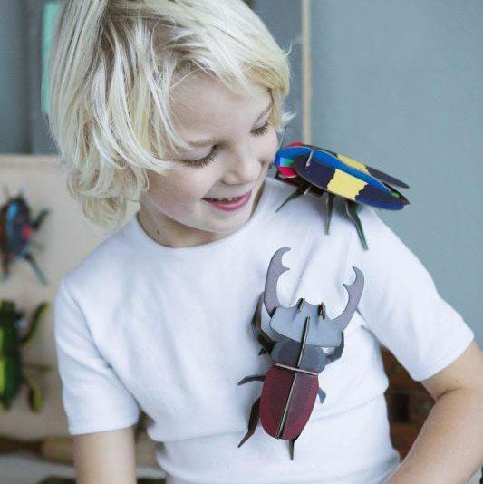 Pequeño Insecto Stag Beetle