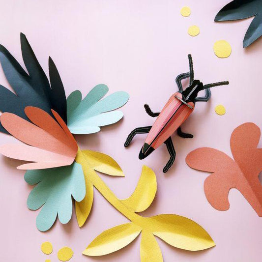 Pequeño Insecto Longhorn beetle