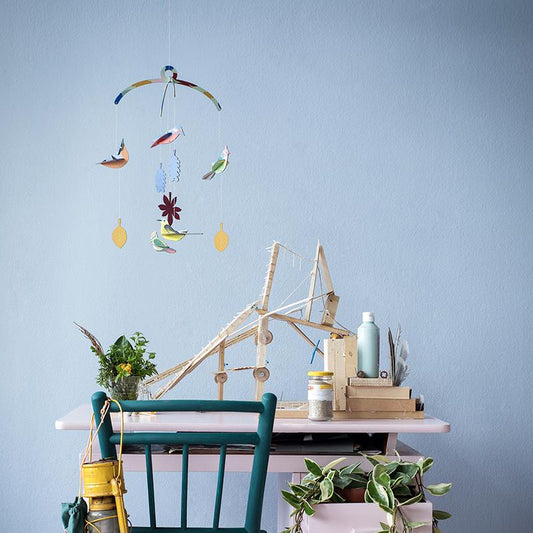 Móvil - Aves de Jardín