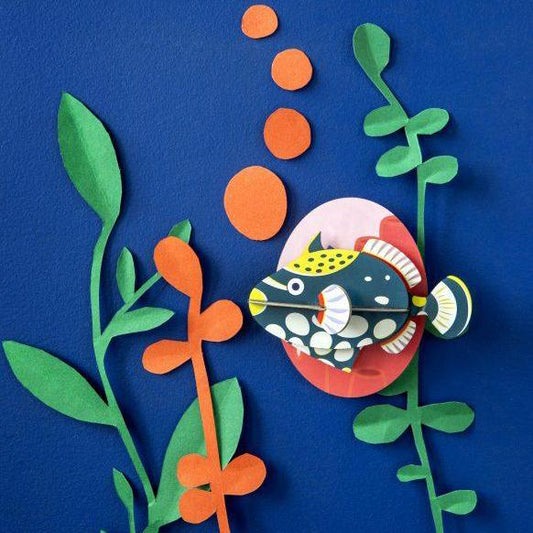 Animales Marinos Clown Triggerfish