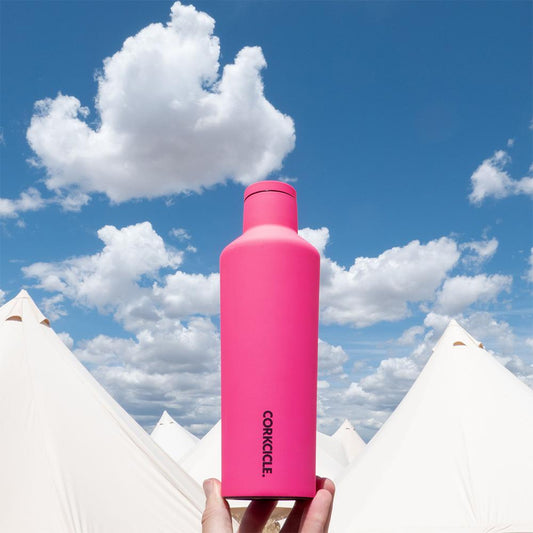 Botella de agua Térmica 475ml Neon Lights Neon Pink