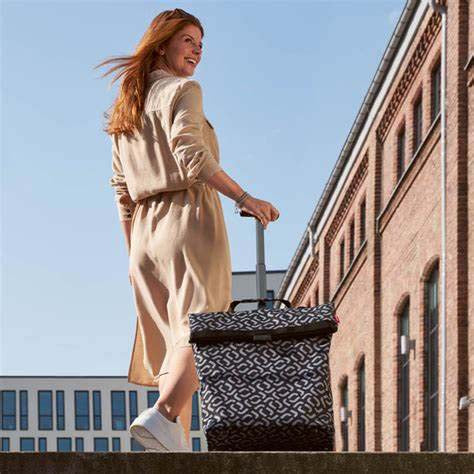 Carro multiuso con ruedas trolley M - Signature black