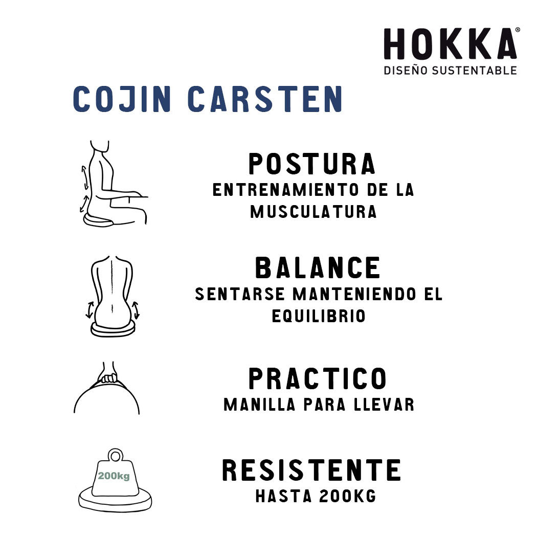 Cojín de Motricidad Carsten - Arena