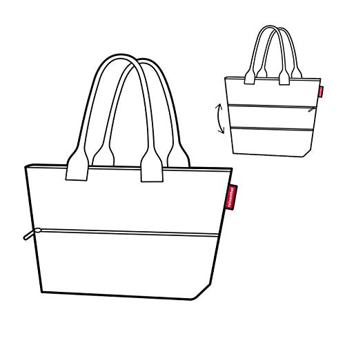 Bolso de compras shopper e1 - glencheck red
