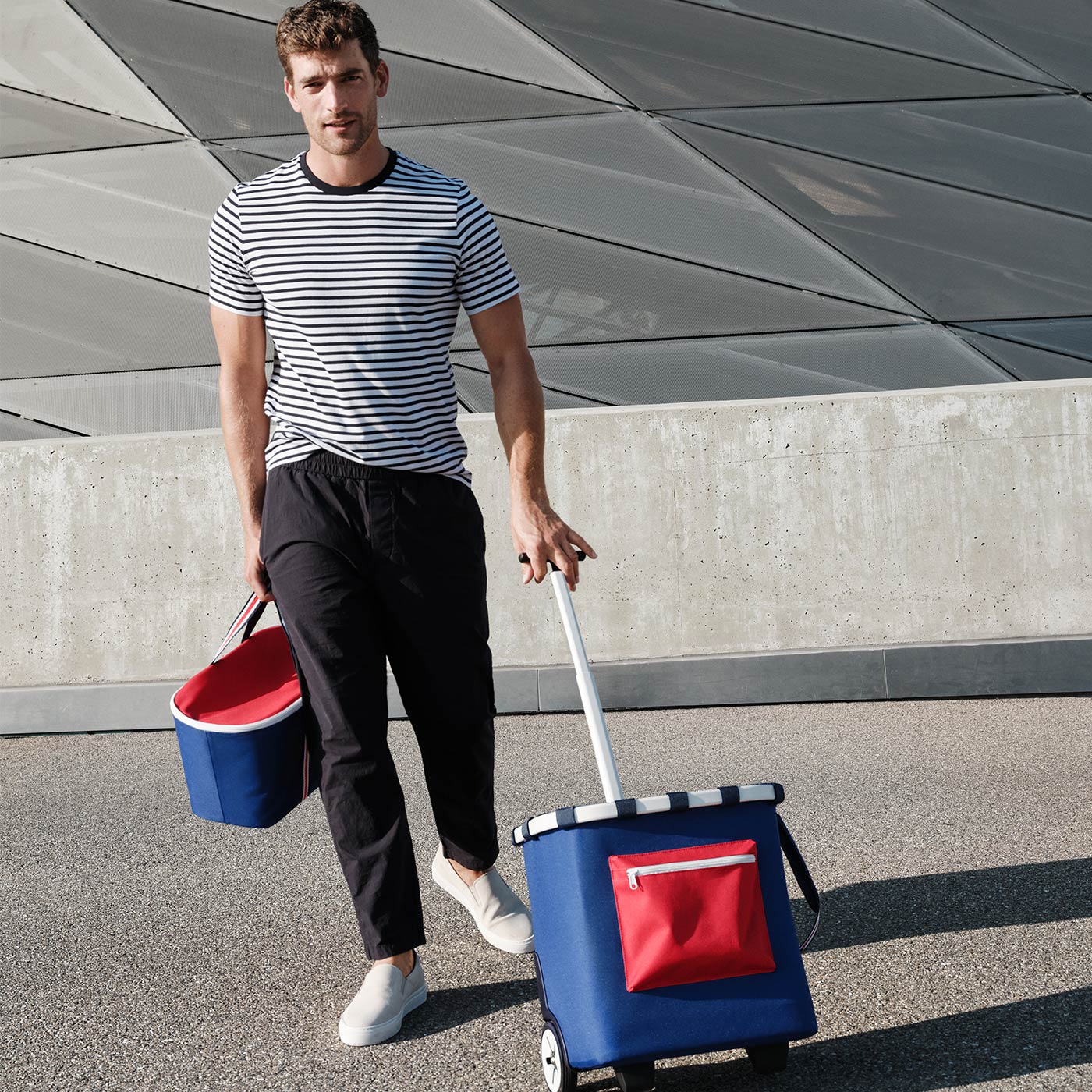 Bolso térmico plegable coolerbag - special edition nautic