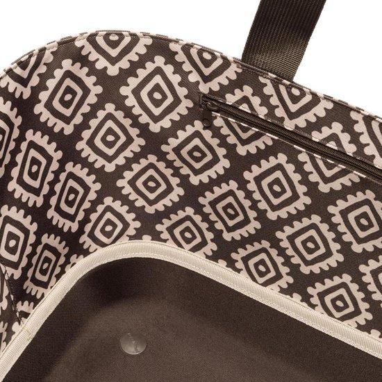 Canasto shoppingbasket diamonds mocha