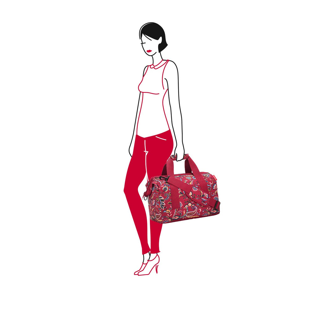 Bolso de viaje allrounder M - paisley ruby