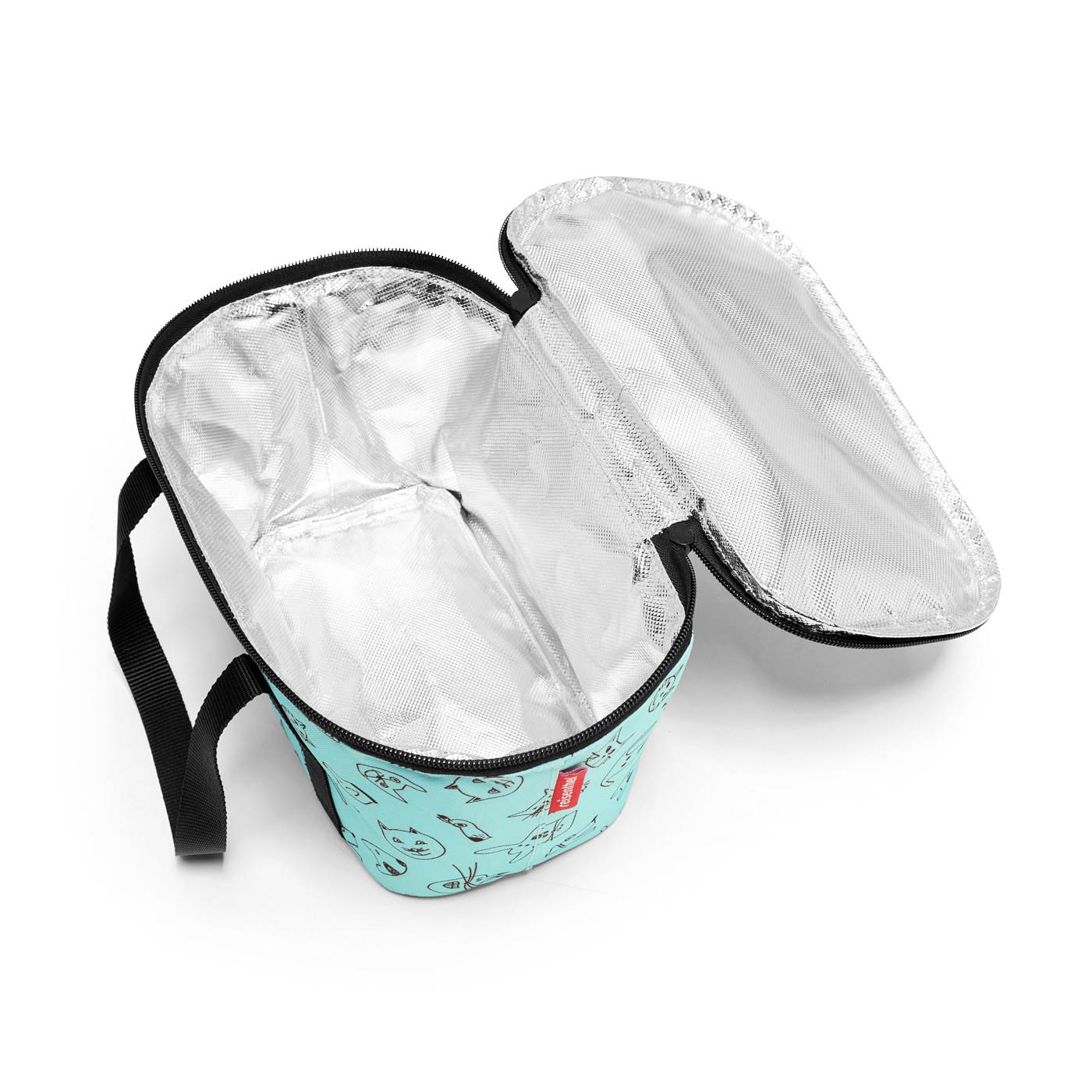 Mini cooler coolerbag XS kids cats and dogs mint