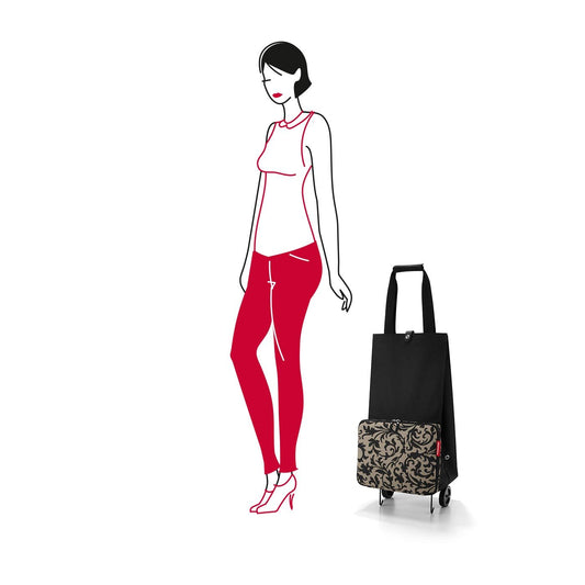 Carrito de compras plegable Foldabletrolley - baroque taupe