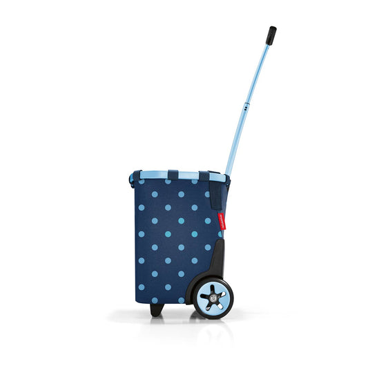 Carro de Compras premium Carrycruiser - mixed dots blue