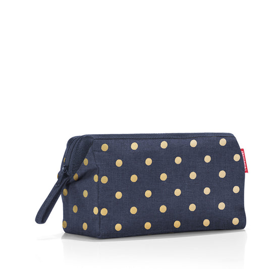 Neceser de viaje travelcosmetic - metallic dots blue