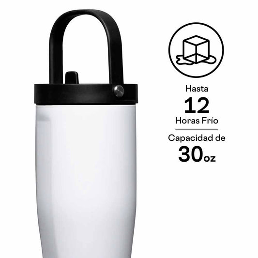 Vaso térmico hermético Go Cup XL 800ml Gloss White