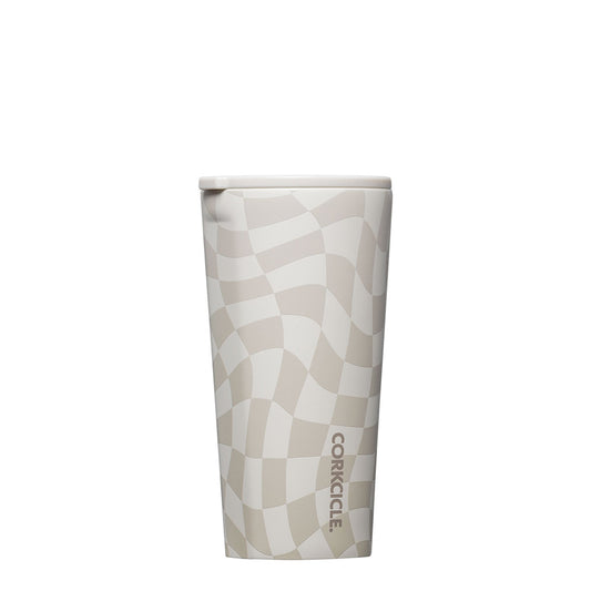 Vaso Térmico 475ml Wavy Checkerboard Neutrals