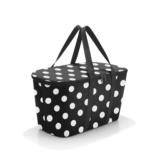 Bolso térmico plegable coolerbag - dots white
