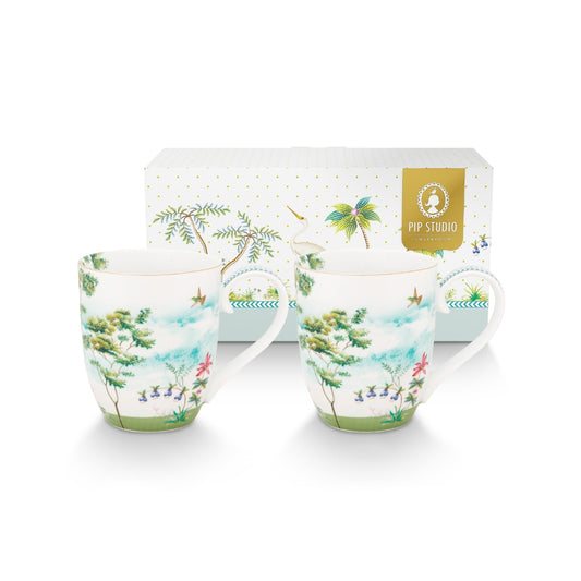 Set de 2 Tazas tamaño XL Jolie Garza 450ml