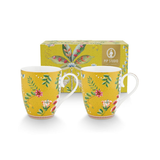 Set de 2 Tazas tamaño L La Majorelle Amarillo 350ml