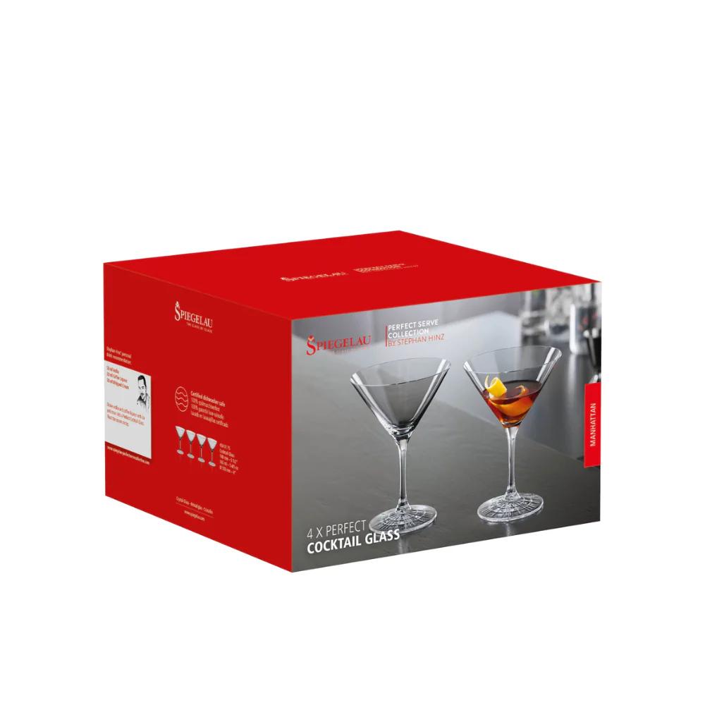 Set 4 Copas Martini Perfect Serve