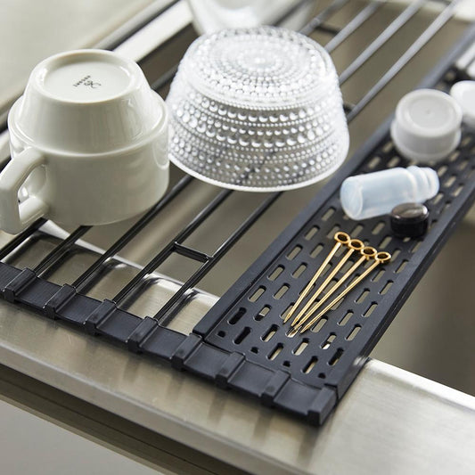 Escurridor Plegable Negro