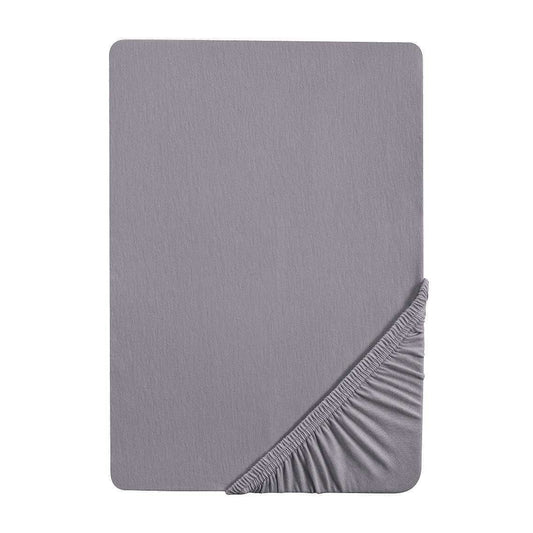 Sábana Bajera Gris Claro - King