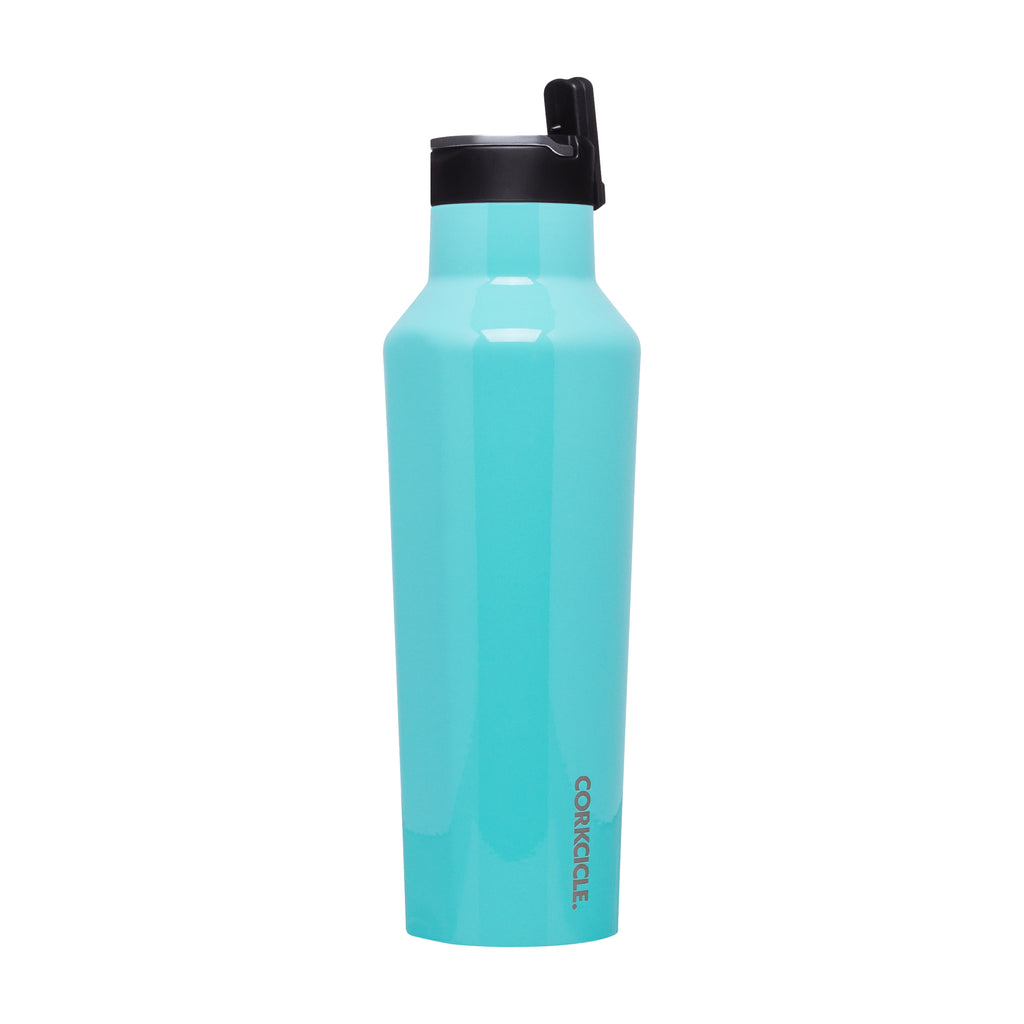 Botella de agua Térmica Sport 600ml Gloss Turquoise