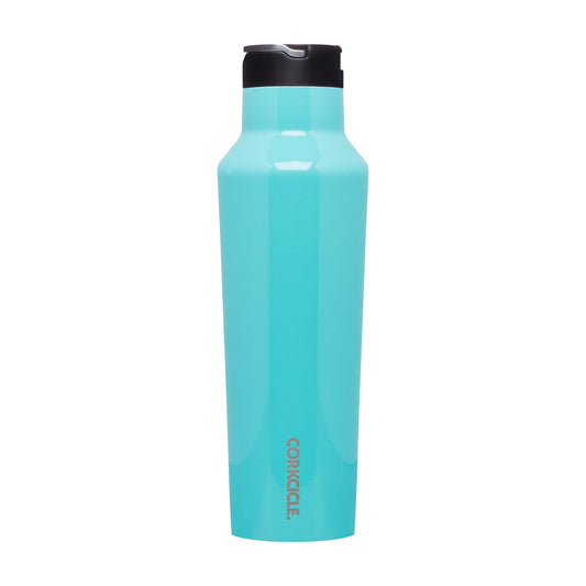 Botella de agua Térmica Sport 600ml Gloss Turquoise