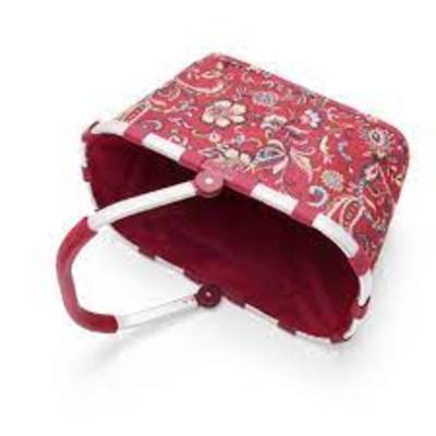 Canasto de Picnic carrybag - paisley ruby