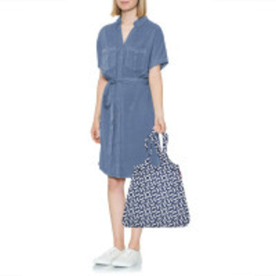 Bolsa de Compras - mini maxi shopper signature navy