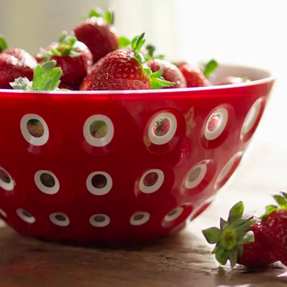 Bowl Le Murrine Rojo 20cms