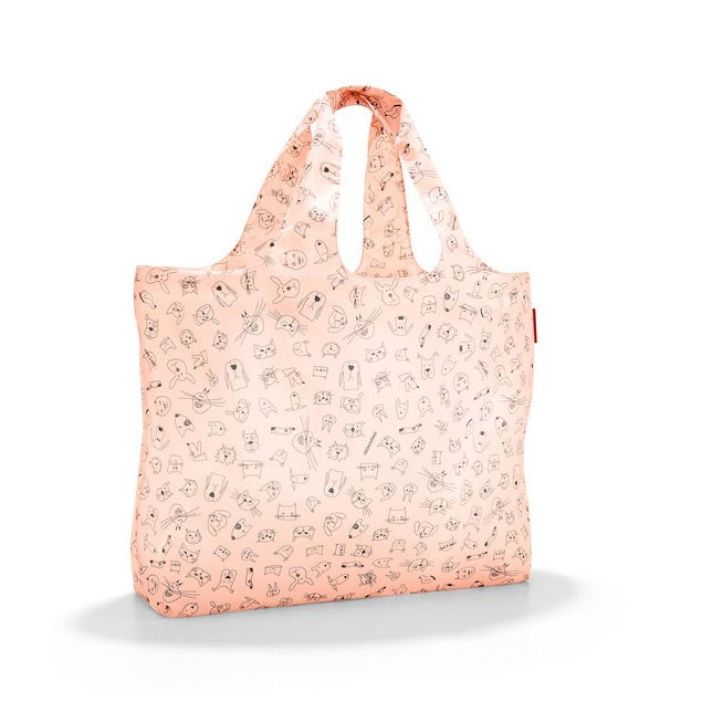 Bolsa de playa plegable - Cats And Dogs Rose