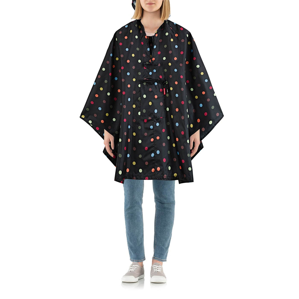 Poncho plegable - dots