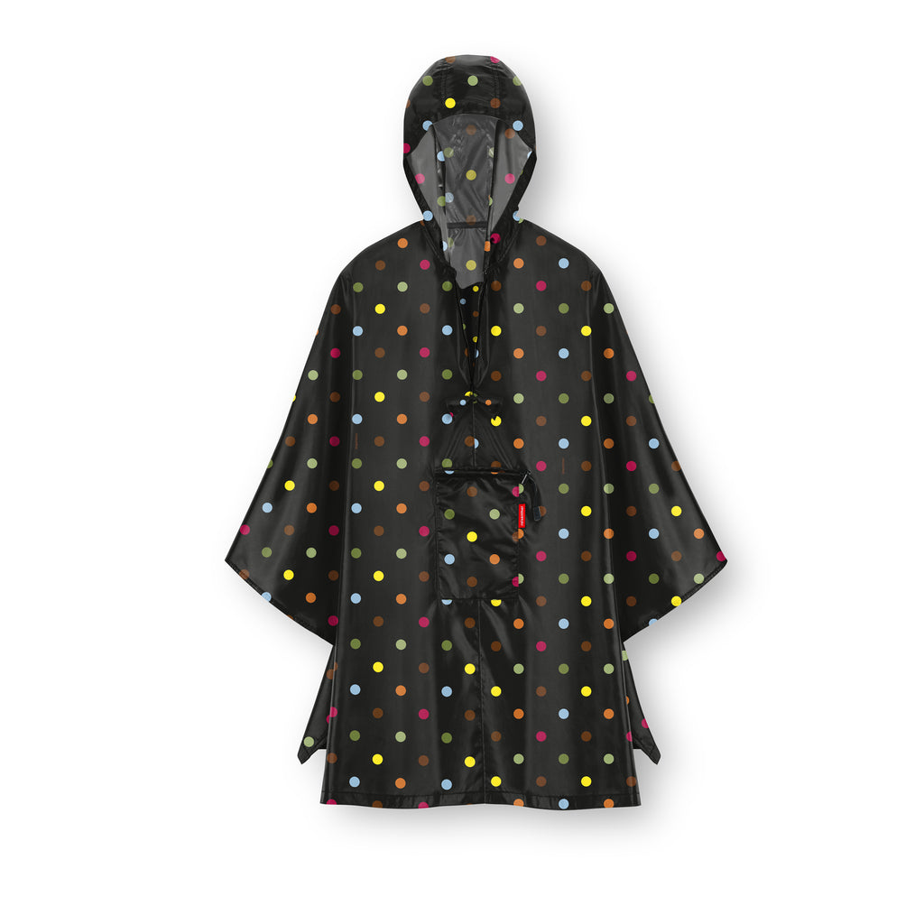 Poncho plegable - dots