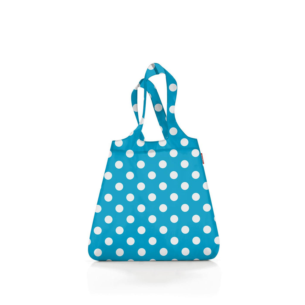 Bolsa de Compras mini maxi shopper - dots white light blue