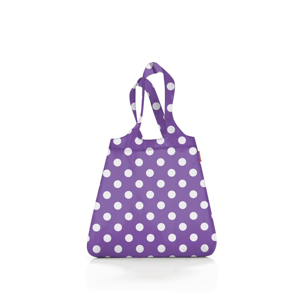 Bolsa de Compras mini maxi shopper - dots  white purple