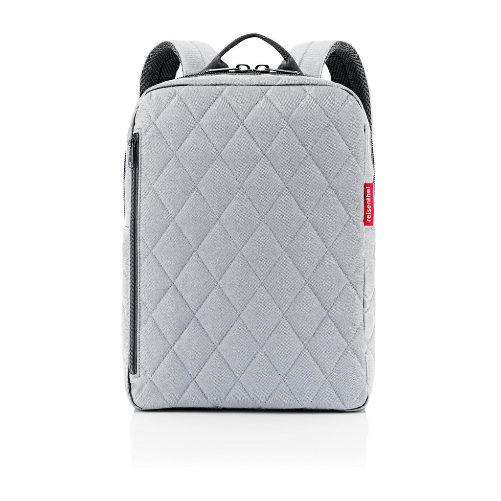 Mochila classic M rhombus - light grey