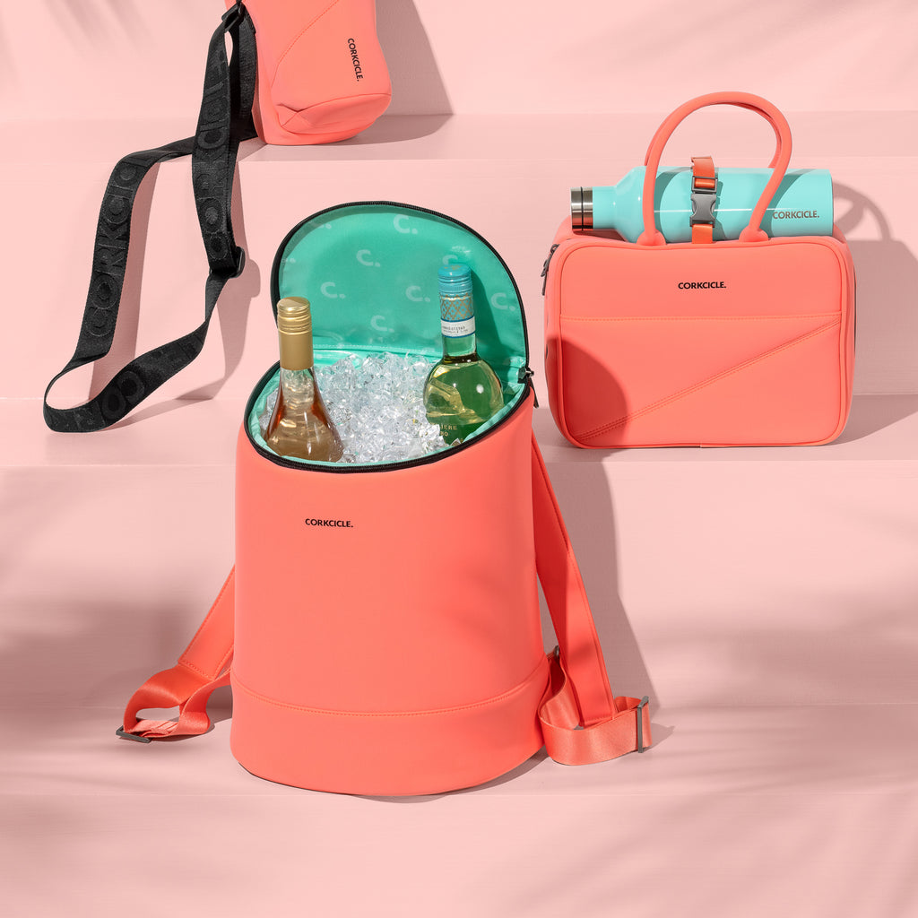 Mochila Cooler Eola Coral Neoprene