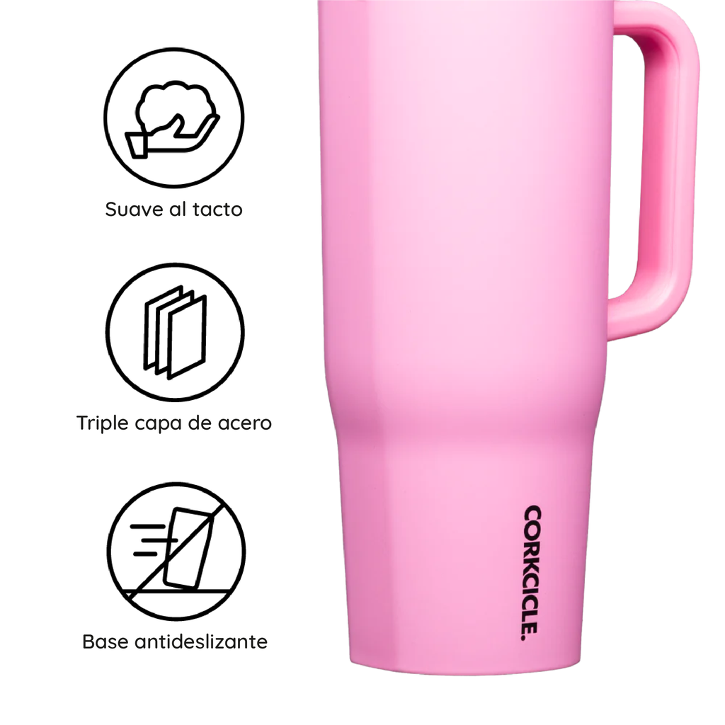 Vaso Térmico Cruiser 1.200ml Soaked Pink