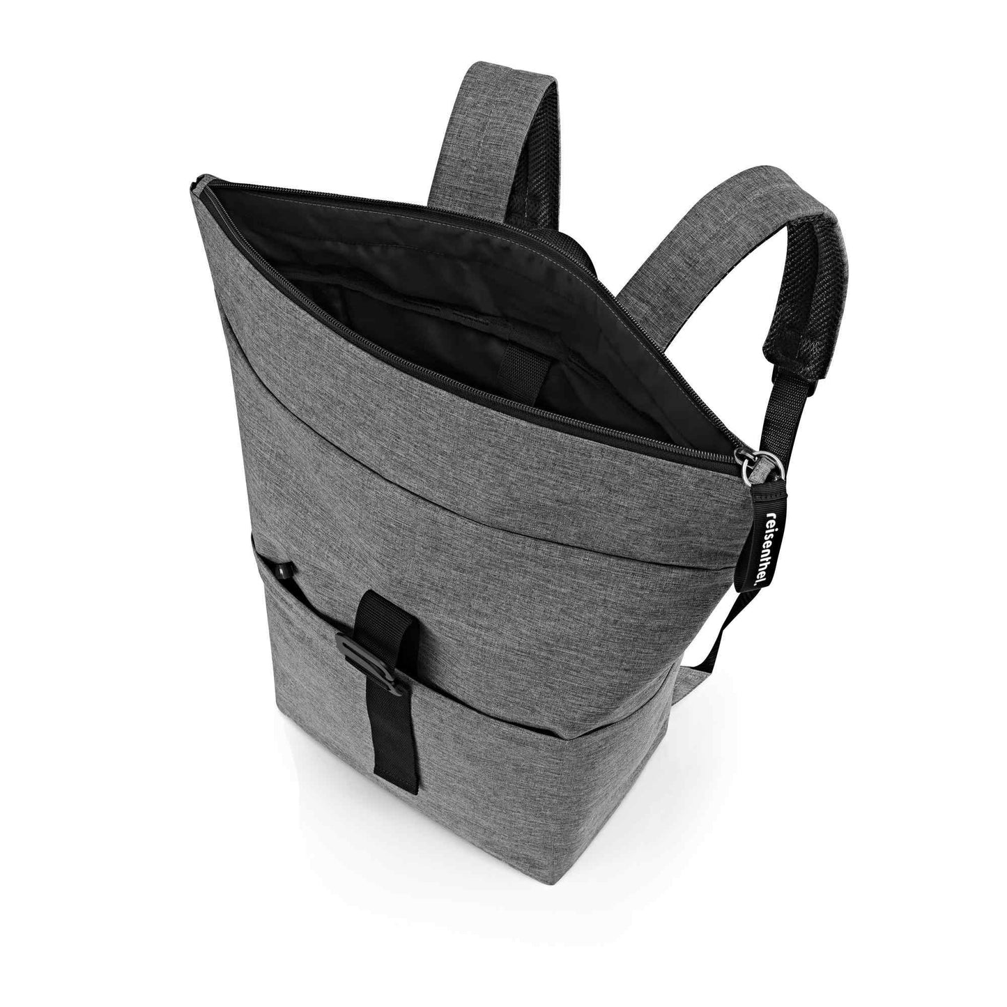 Mochila rolltop - twist silver