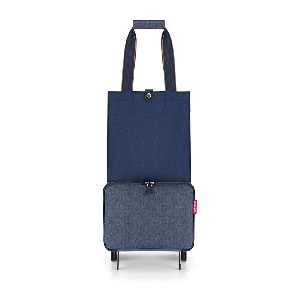 Carrito de compras plegable Foldabletrolley - herringbone dark blue