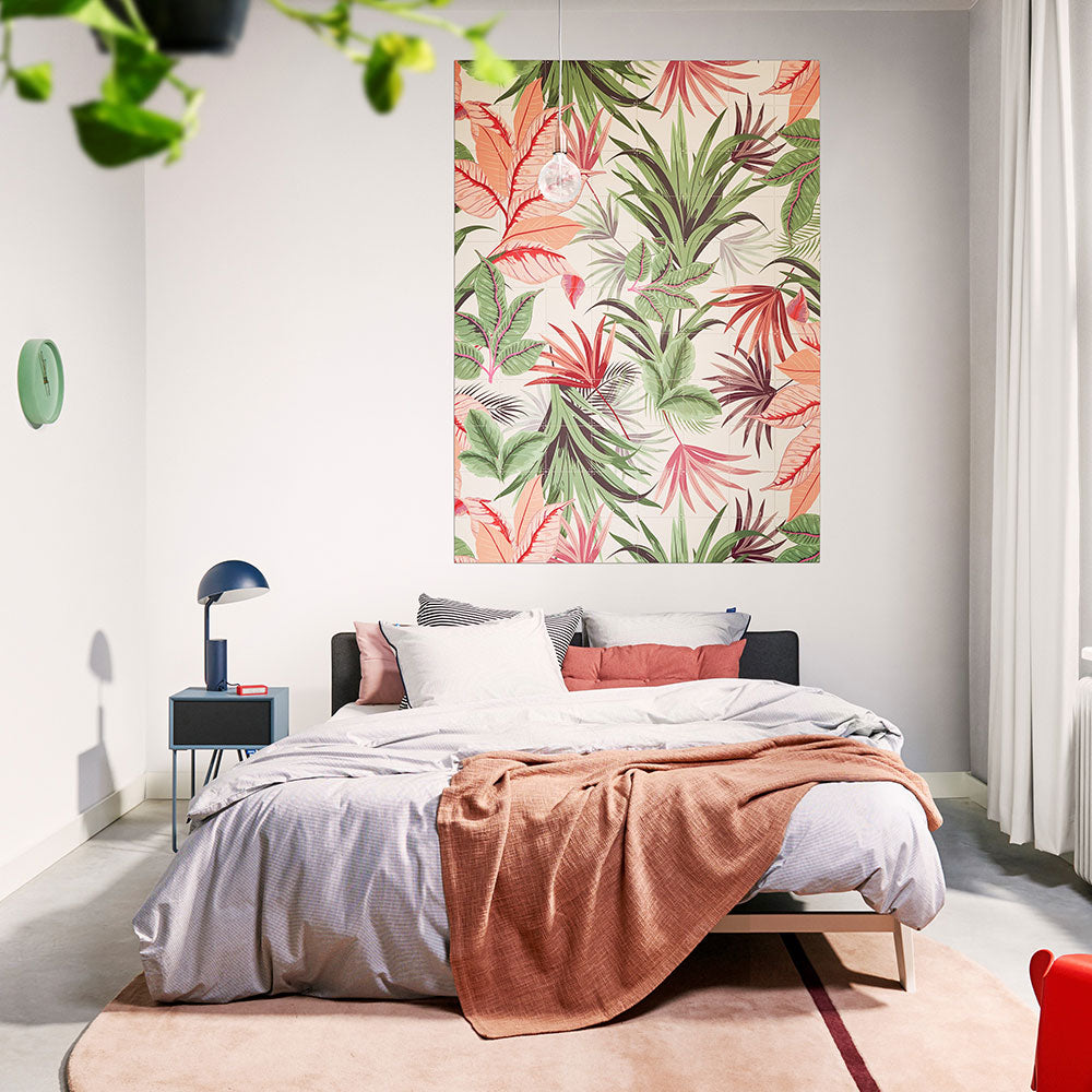 Cuadro Decorativo - Pink Jungle 80x100