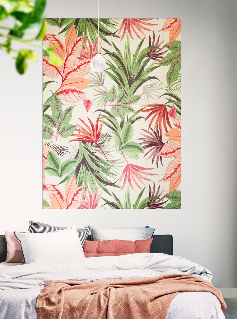 Cuadro Decorativo - Pink Jungle 80x100