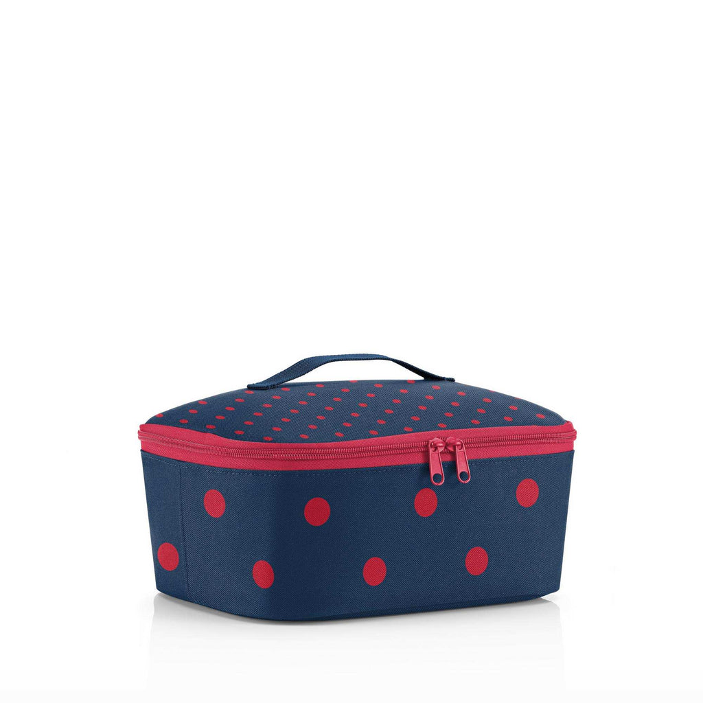 Cooler coolerbag M pocket - mixed dots red