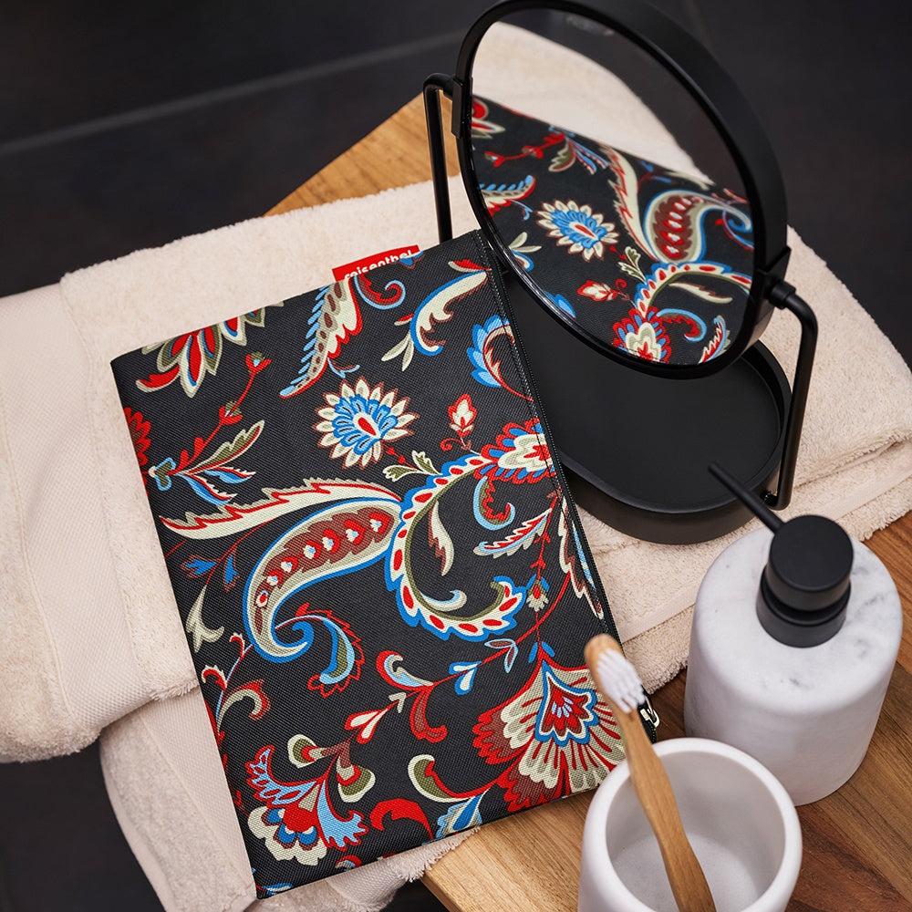 Estuche multiuso - paisley black