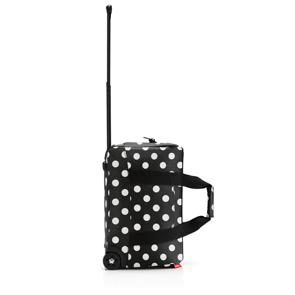 Bolso de viaje con ruedas trolley M - dots white