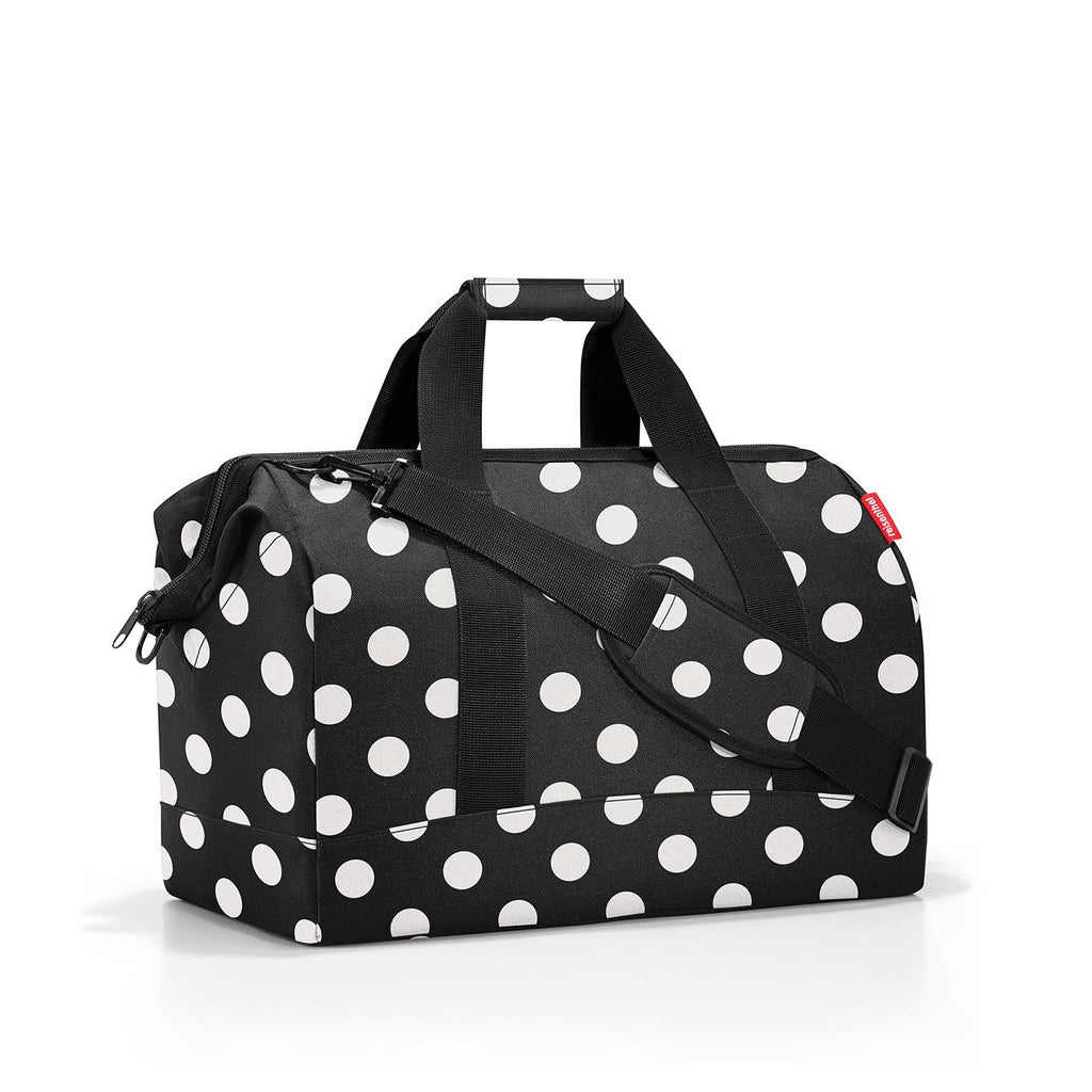 Bolso de viaje allrounder L - dots white